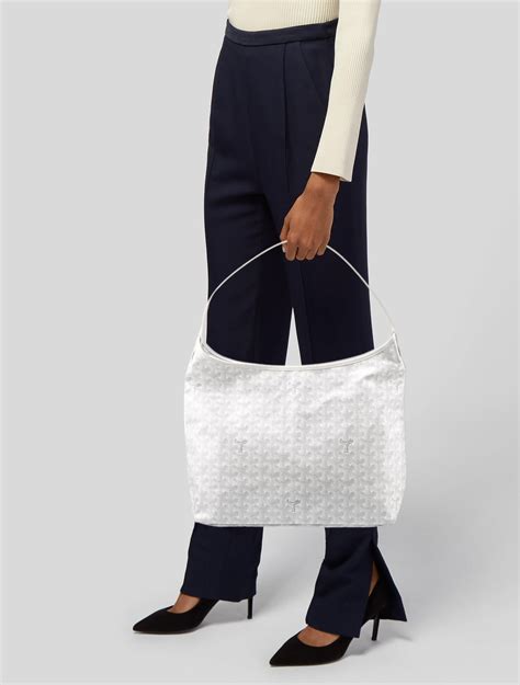 goyard hobo 2022|white goyardine hobo.